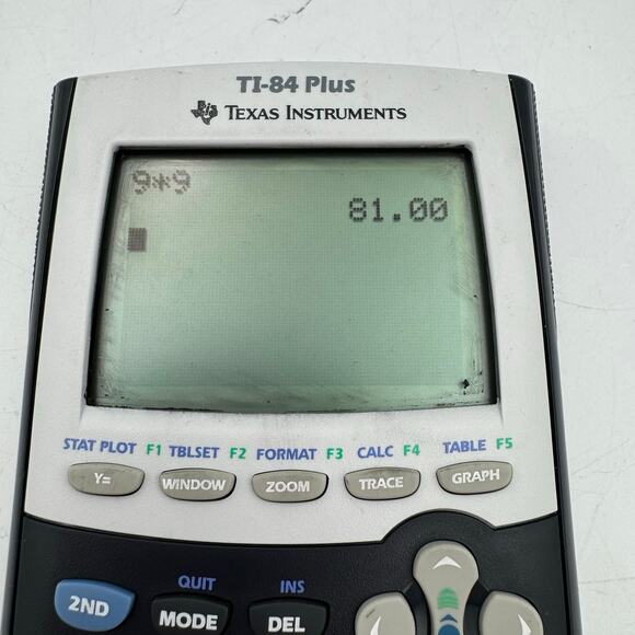 Texas Instruments TI-84 Plus Graphing Calculator Black Tested Working - Picture 3 of 7